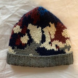 Joseph wool knit beanie, multicolored